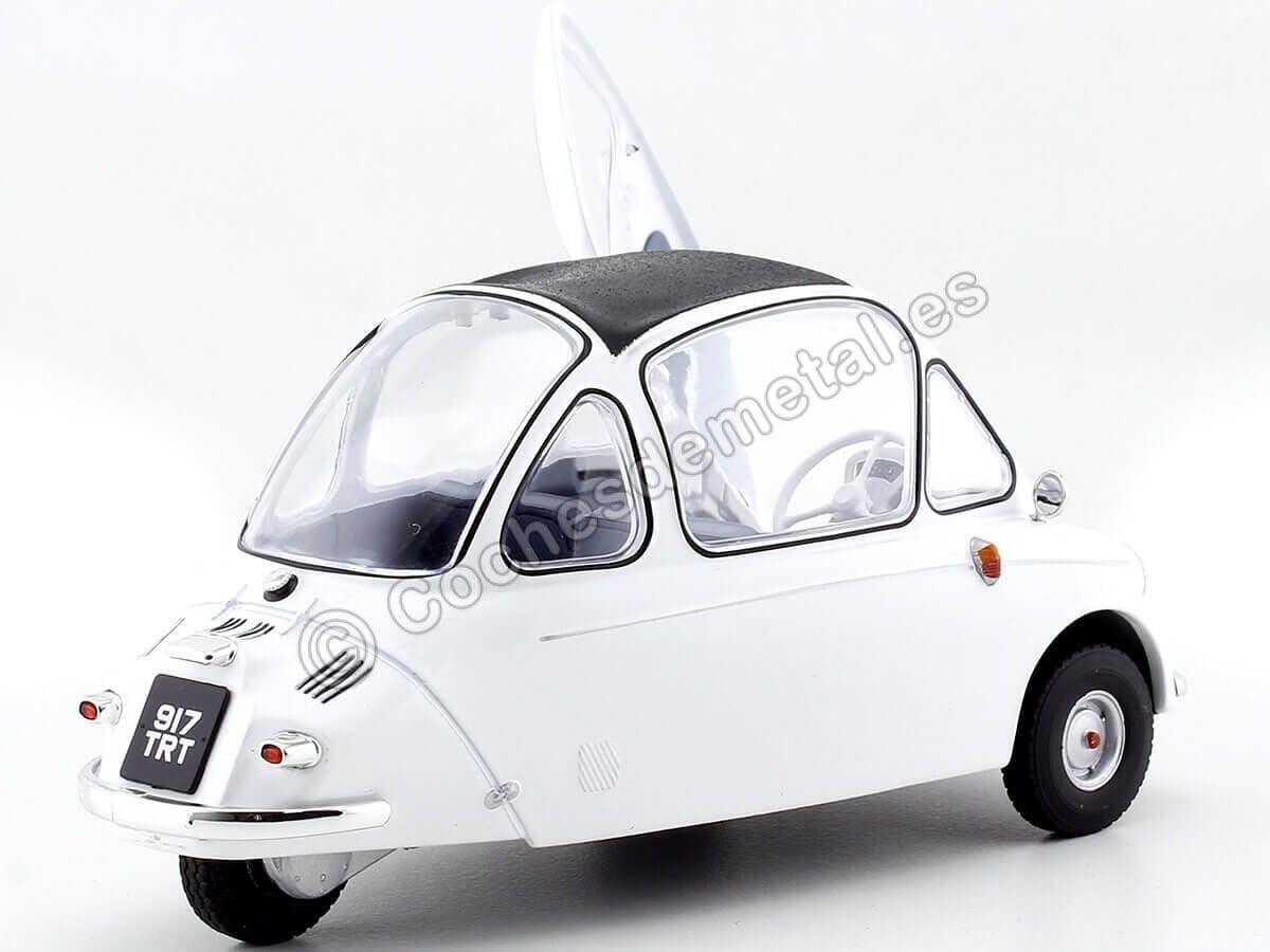 アウトレット品 ミニカー HEINKEL TROJAN 1956 1:18スケール OXFORD オックスフォード ホワイト 卵型ボディ 大型ヘッドライト マイクロカー ヴィンテージカーファン向け 細部再現 コレクター向け クラシックカー ヨーロッパ車 愛好家向け