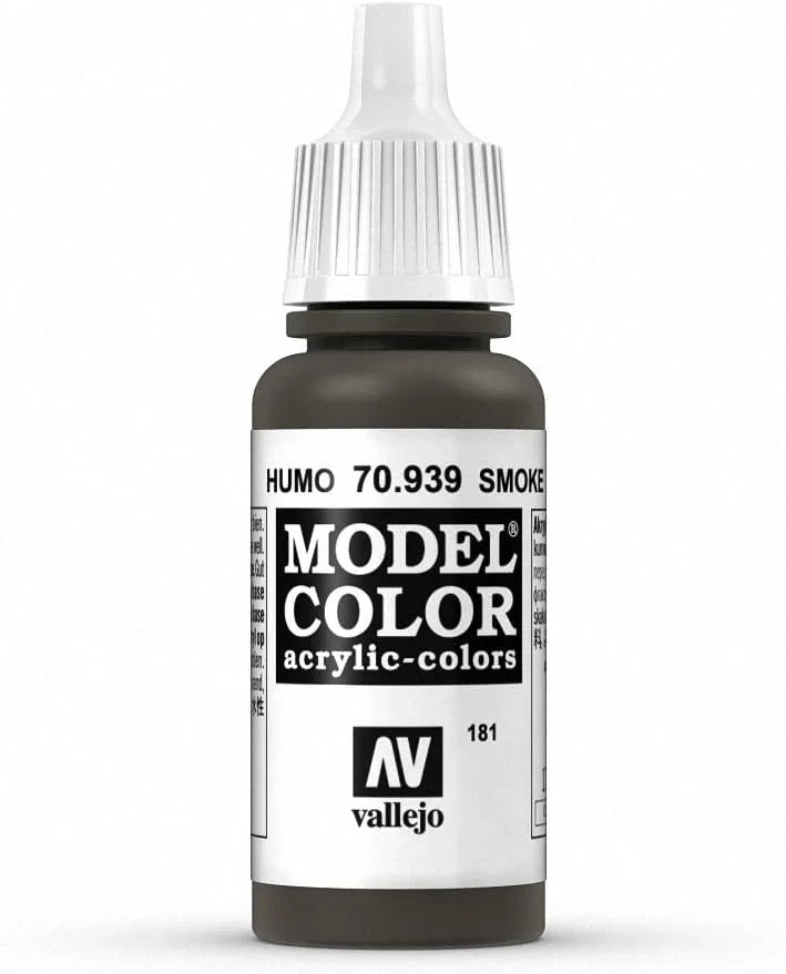塗料 バレホ スモークペイント 17ml 70939 バレホ 高品質アクリル塗料 永久顔料使用 耐光性耐水性優れた密着性半透明スモーク効果モデル製作対応 多素材適合 筆跡残さず滑らかな塗膜 水性安全無臭短時間乾燥 マット防水仕上がり