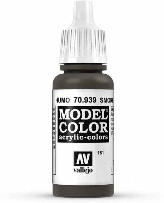 塗料 バレホ スモークペイント 17ml 70939 バレホ 高品質アクリル塗料 永久顔料使用 耐光性耐水性優れた密着性半透明スモーク効果モデル製作対応 多素材適合 筆跡残さず滑らかな塗膜 水性安全無臭短時間乾燥 マット防水仕上がり