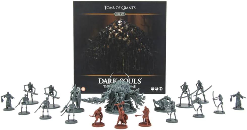 ボードゲーム ダークソウル ボードゲーム 巨人墓場 コアセット ビデオゲーム DARK SOULS 完全スタンドアロン 新ルールセット 採用 豊富な精巧ミニチュア 18体 戦略的協力プレイ 探索体験 多彩なイベントカード 