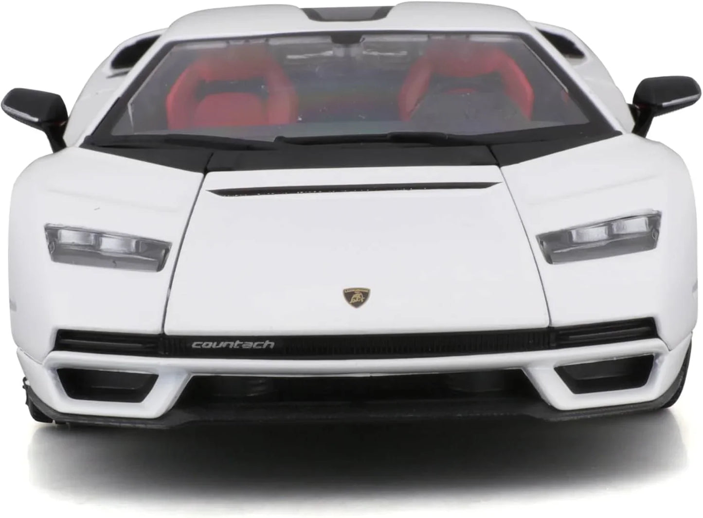 アウトレット品 ダイキャストモデルカー ランボルギーニ カウンタック LPI 800-4 1/24スケール ランボルギーニ 洗練されたデザイン 精密なディテール 純白ボディカラー シザードア シャープなエッジ くさび形シルエット リアスラット ディフューザー