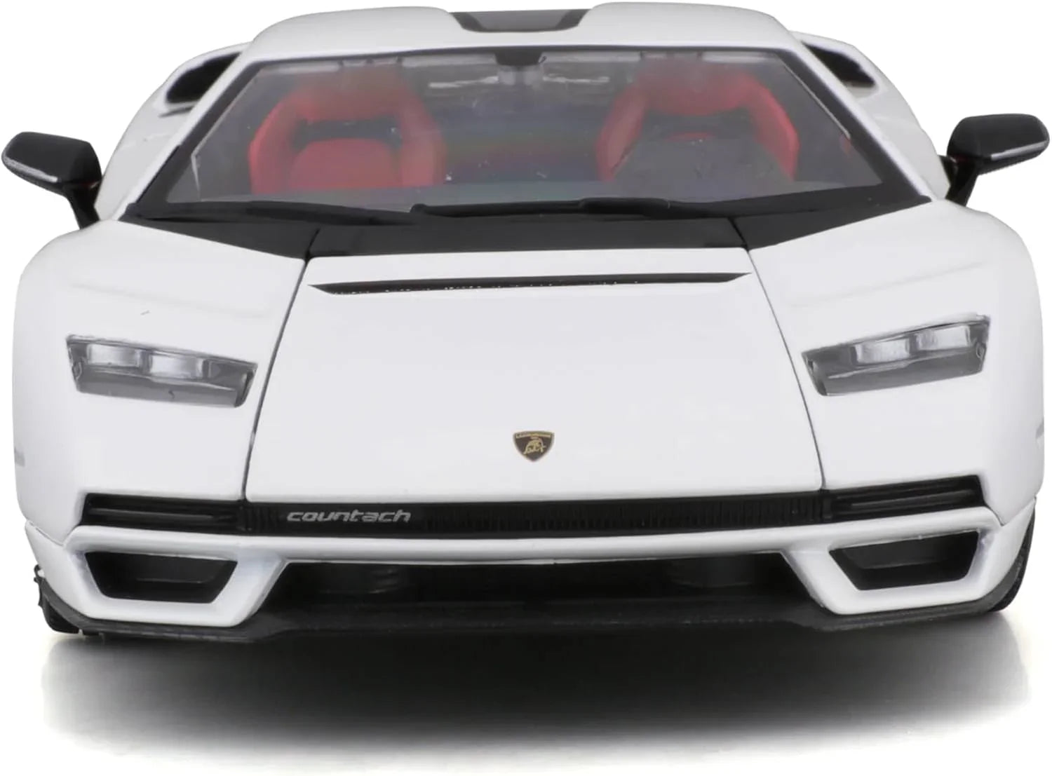 アウトレット品 ダイキャストモデルカー ランボルギーニ カウンタック LPI 800-4 1/24スケール ランボルギーニ 洗練されたデザイン 精密なディテール 純白ボディカラー シザードア シャープなエッジ くさび形シルエット リアスラット ディフューザー