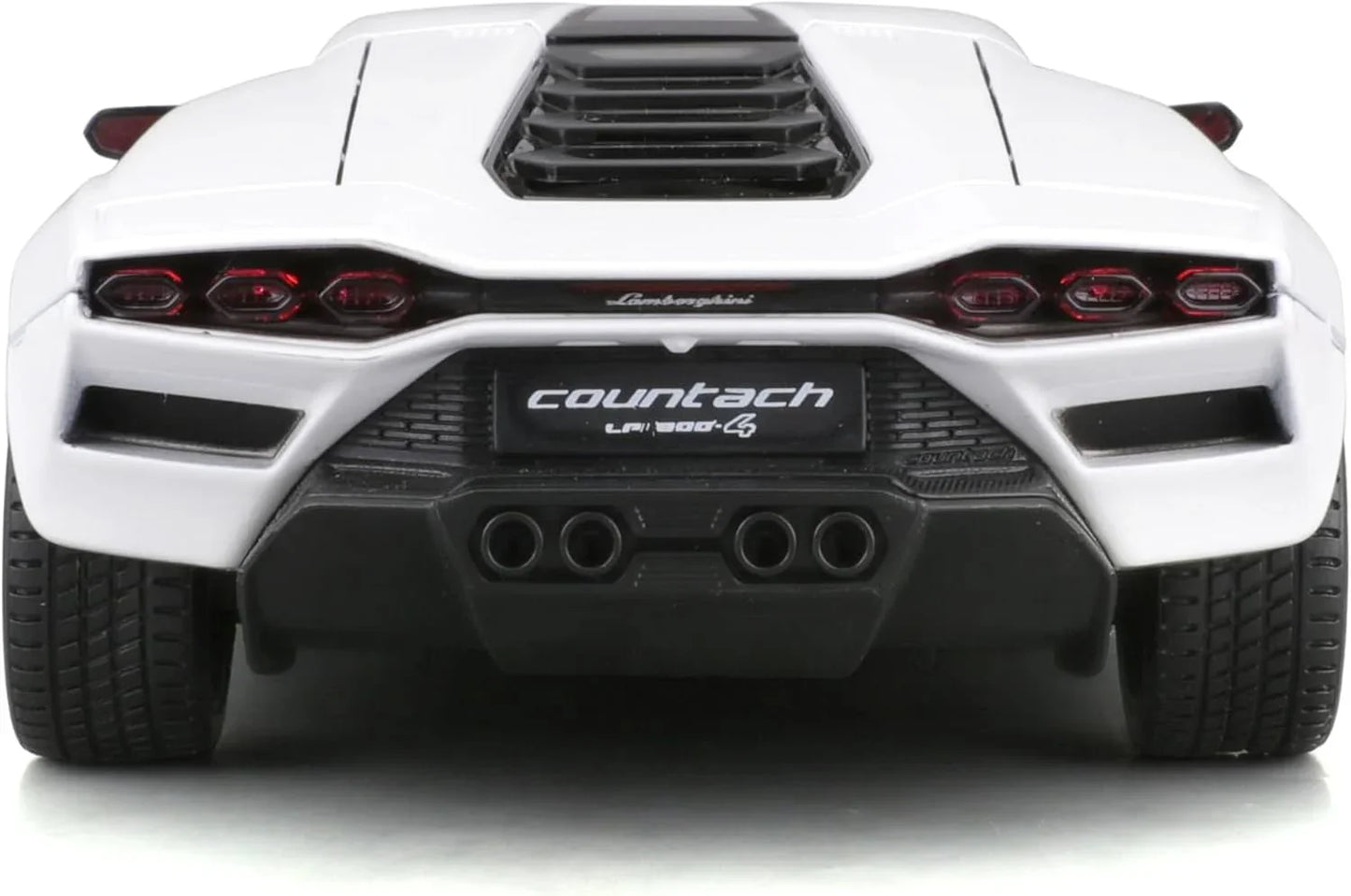アウトレット品 ダイキャストモデルカー ランボルギーニ カウンタック LPI 800-4 1/24スケール ランボルギーニ 洗練されたデザイン 精密なディテール 純白ボディカラー シザードア シャープなエッジ くさび形シルエット リアスラット ディフューザー