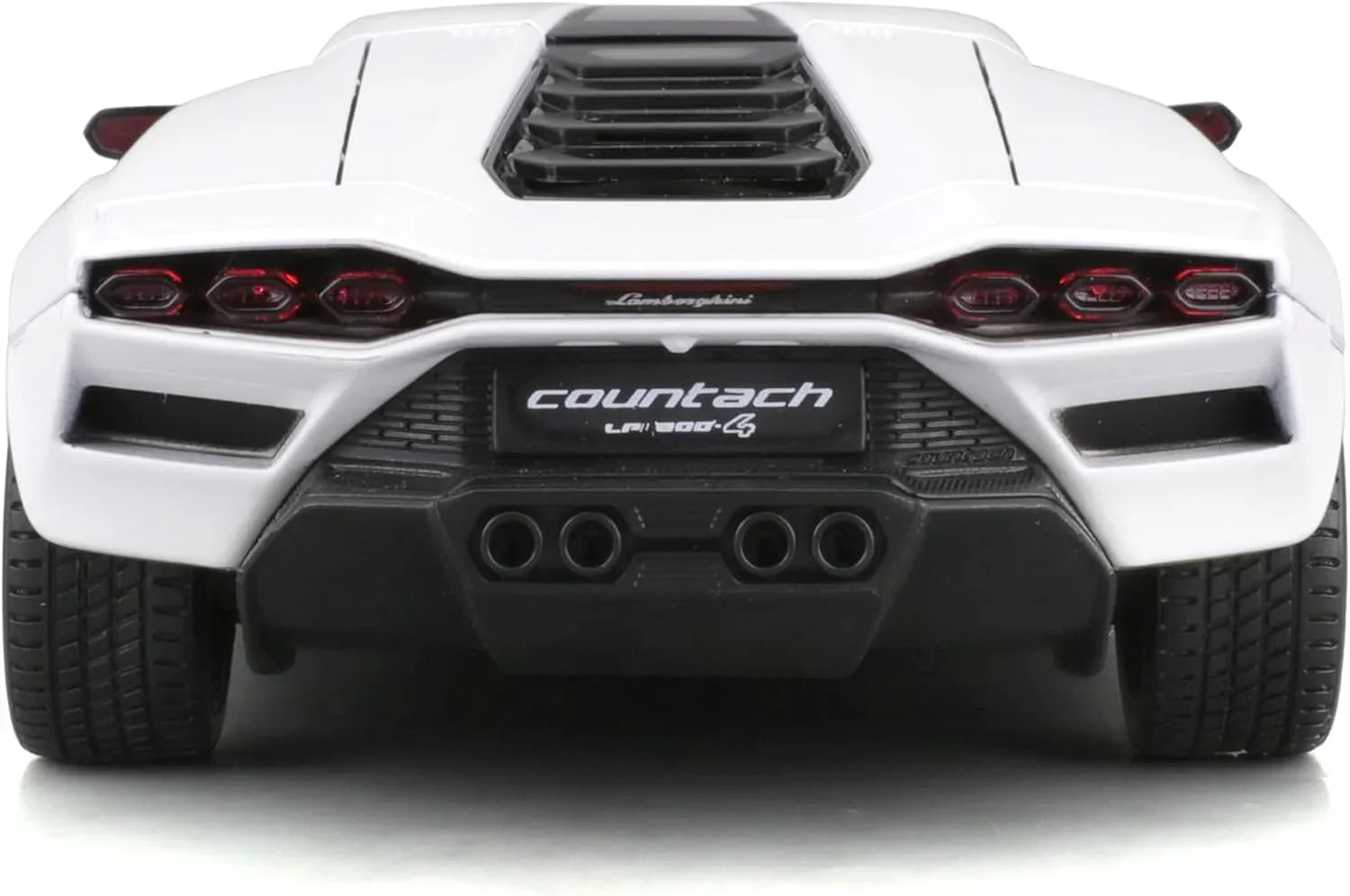 アウトレット品 ダイキャストモデルカー ランボルギーニ カウンタック LPI 800-4 1/24スケール ランボルギーニ 洗練されたデザイン 精密なディテール 純白ボディカラー シザードア シャープなエッジ くさび形シルエット リアスラット ディフューザー