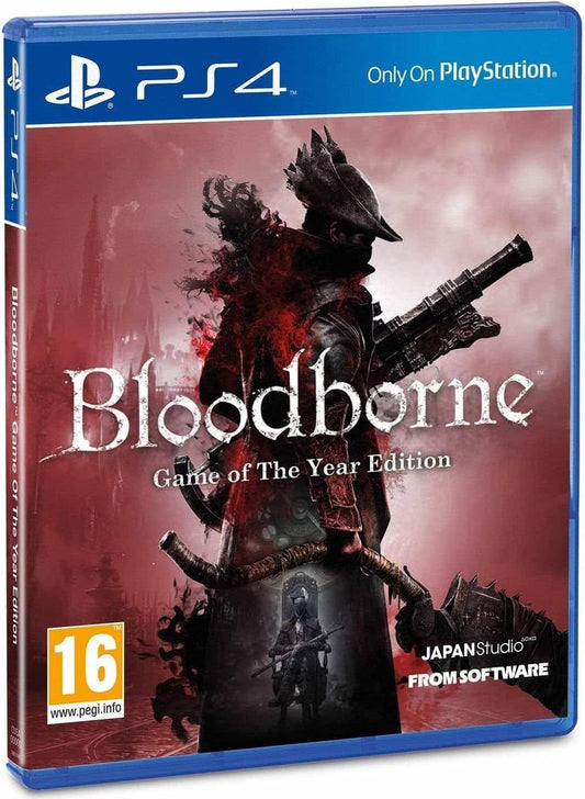 アクションRPG Bloodborne ブラッドボーン FROM SOFTWARE 新時代 独創的 ダークアクションRPG 狩人の物語 血の治療 ヤーナム 獣 狂気 謎 踏破 スピーディー ガンパリィ 銃反撃 立体的マップ探索 追加コンテンツ オールドハンター