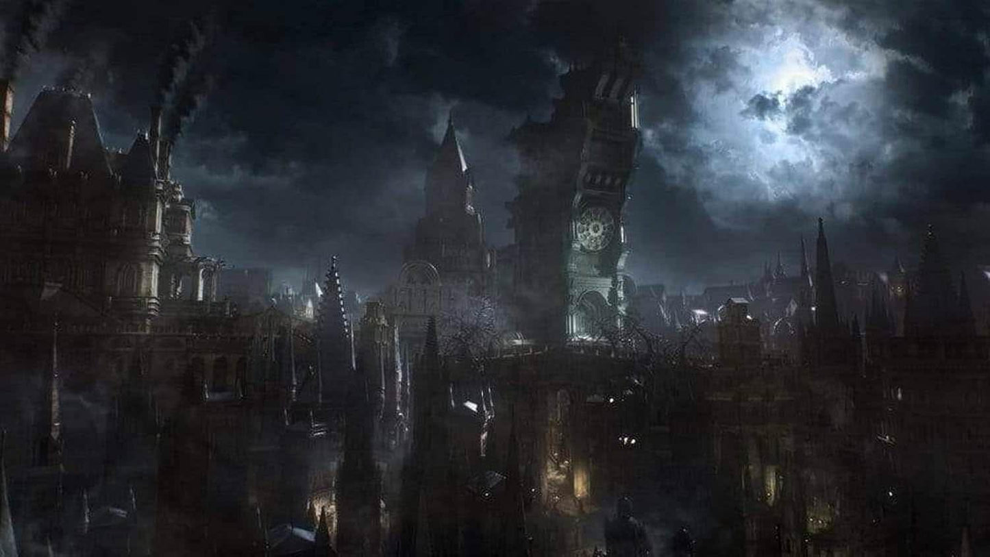 アクションRPG Bloodborne ブラッドボーン FROM SOFTWARE 新時代 独創的 ダークアクションRPG 狩人の物語 血の治療 ヤーナム 獣 狂気 謎 踏破 スピーディー ガンパリィ 銃反撃 立体的マップ探索 追加コンテンツ オールドハンター 並行輸入品