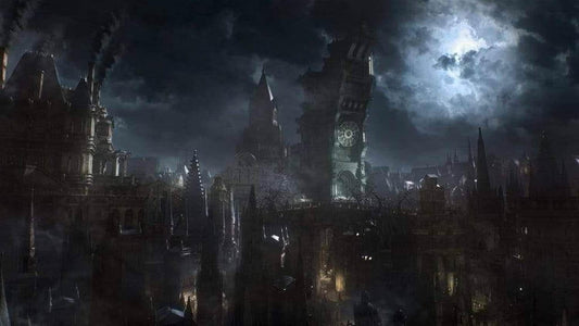 アクションRPG Bloodborne ブラッドボーン FROM SOFTWARE 新時代 独創的 ダークアクションRPG 狩人の物語 血の治療 ヤーナム 獣 狂気 謎 踏破 スピーディー ガンパリィ 銃反撃 立体的マップ探索 追加コンテンツ オールドハンター 並行輸入品