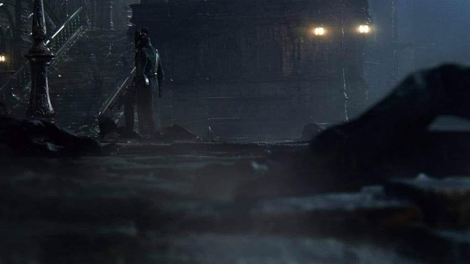 アクションRPG Bloodborne ブラッドボーン FROM SOFTWARE 新時代 独創的 ダークアクションRPG 狩人の物語 血の治療 ヤーナム 獣 狂気 謎 踏破 スピーディー ガンパリィ 銃反撃 立体的マップ探索 追加コンテンツ オールドハンター 並行輸入品