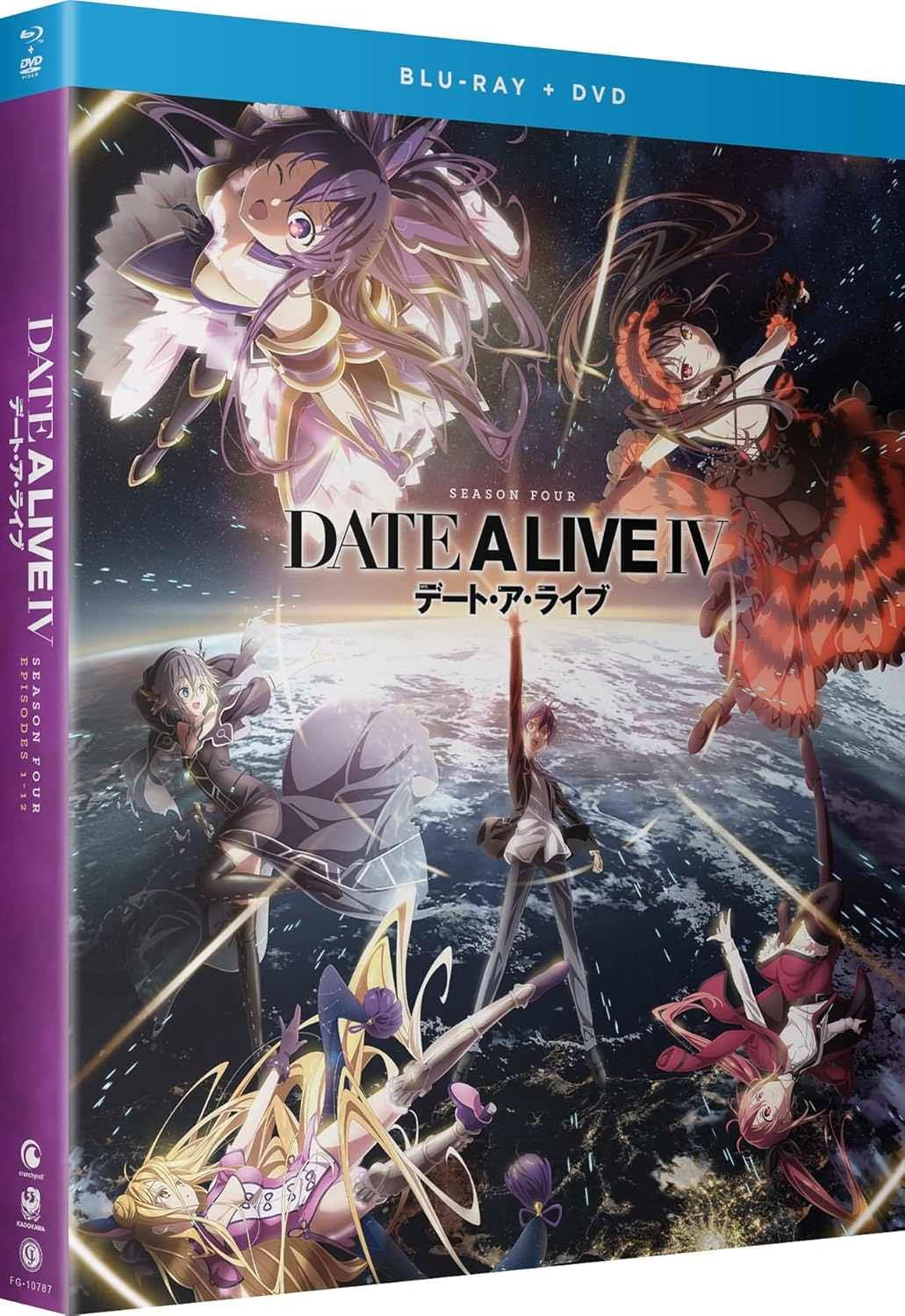 Blu-ray DVD デート・ア・ライブIV 第4期 正規版 大人気 ライトノベル 原作 橘公司 宇宙震 謎の災害 精霊 少女たち 七月放送 最新話 完全収録 1080p 高画質 音響技術 持続魅力 士道 日常 コメディ ロマンス ファンサービス DVD