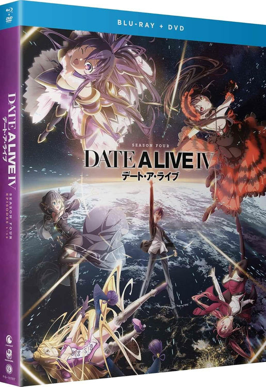 Blu-ray DVD デート・ア・ライブIV 第4期 正規版 大人気 ライトノベル 原作 橘公司 宇宙震 謎の災害 精霊 少女たち 七月放送 最新話 完全収録 1080p 高画質 音響技術 持続魅力 士道 日常 コメディ ロマンス ファンサービス DVD