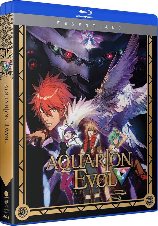 Blu-ray アクエリオン EVOL エッセンシャル版 シーズン2 アクエリオン EVOL 12 000年の時を超える新たな物語 壮大なSFロボットアニメ 高画質高音質 フルHD 4枚組全26話収録 FUNimationスタジオ制作 特典映像充実
