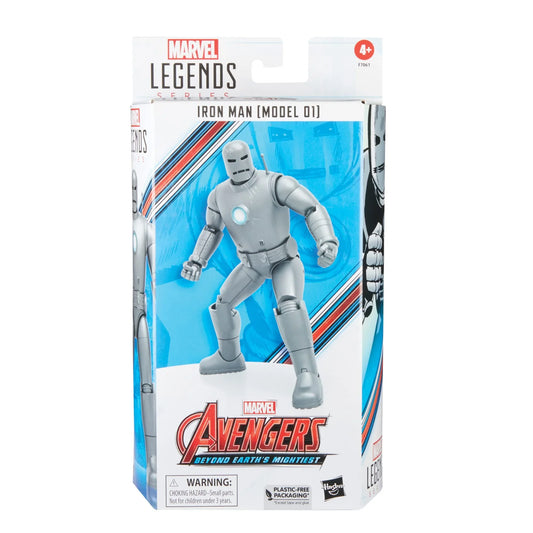 アウトレット品 フィギュア アベンジャーズ 60周年記念 マーベルレジェンド アイアンマン モデル01 マーベルレジェンドシリーズ 冷戦時代の科学技術を反映したシルバーボディ 直線的フォルムと重厚装甲 複数可動ポイント 戦闘飛行シーン再現可能