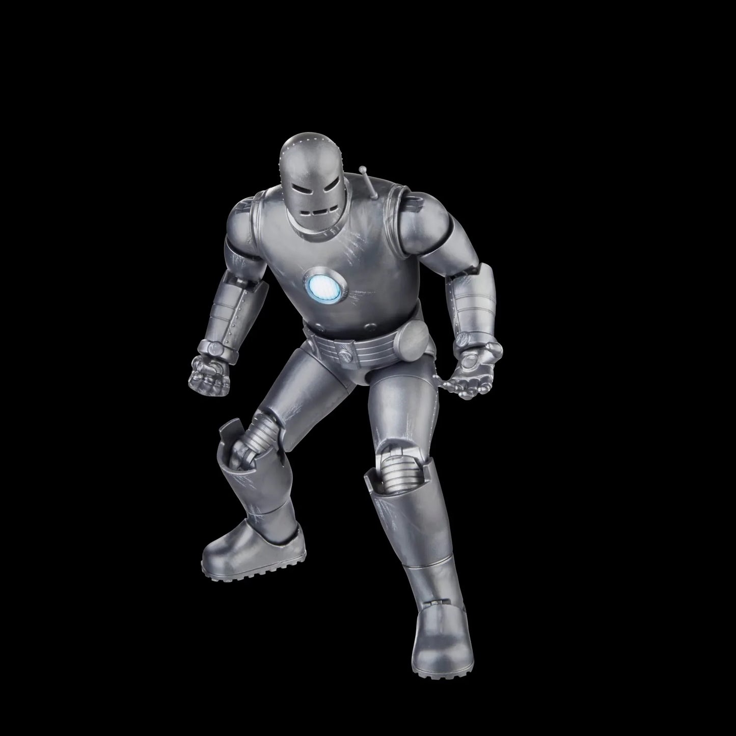 アウトレット品 フィギュア アベンジャーズ 60周年記念 マーベルレジェンド アイアンマン モデル01 マーベルレジェンドシリーズ 冷戦時代の科学技術を反映したシルバーボディ 直線的フォルムと重厚装甲 複数可動ポイント 戦闘飛行シーン再現可能
