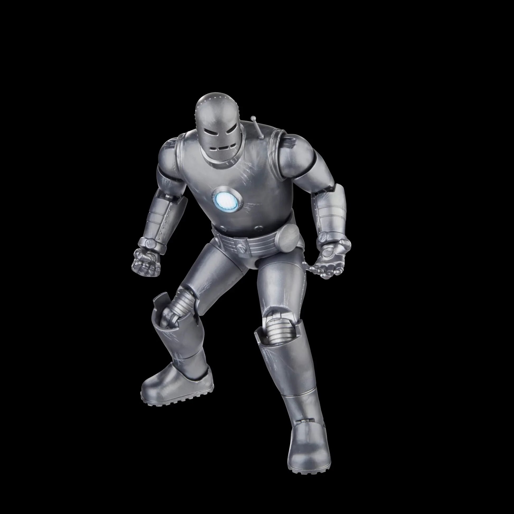 アウトレット品 フィギュア アベンジャーズ 60周年記念 マーベルレジェンド アイアンマン モデル01 マーベルレジェンドシリーズ 冷戦時代の科学技術を反映したシルバーボディ 直線的フォルムと重厚装甲 複数可動ポイント 戦闘飛行シーン再現可能