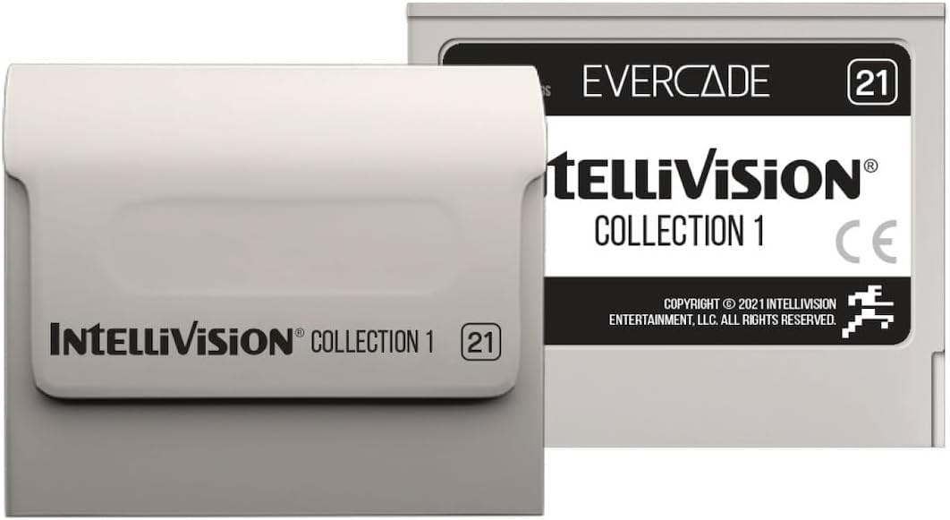 レトロゲーム インテリビジョン ゲームコレクション1 エバーケード 高品質なエミュレーションと豊富な収録タイトル 操作性と互換性抜群 4.3インチ大画面対応 USB-C充電 HDMI出力 ヘッドフォンジャック搭載 並行輸入品