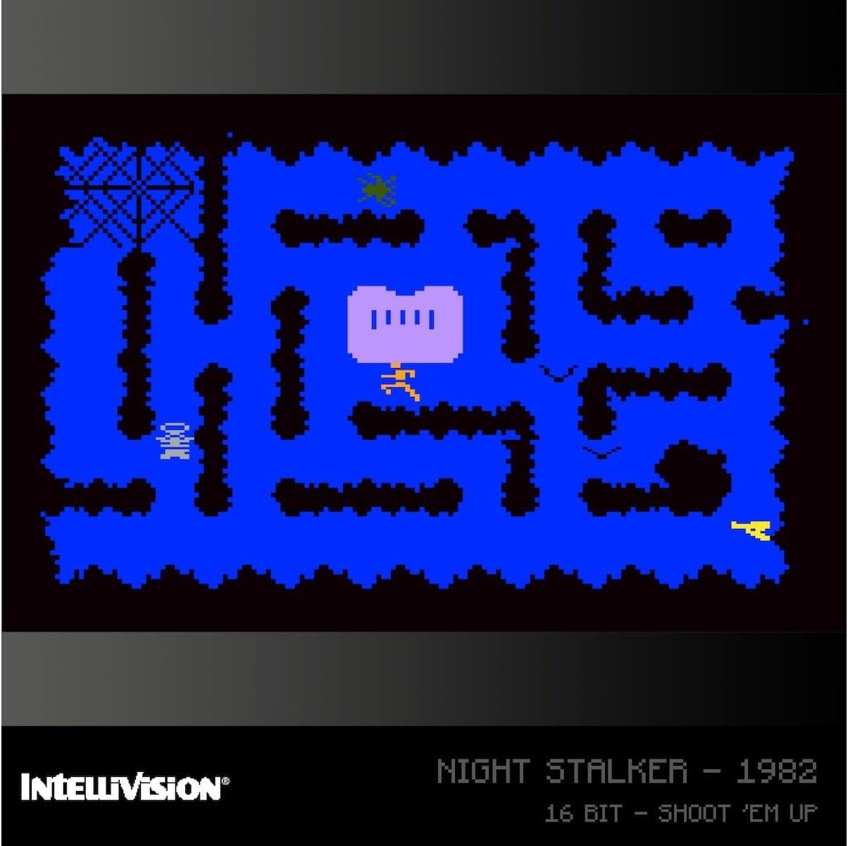 レトロゲーム エバーケード インテリビジョン ゲーム1 Blaze Entertainment 12タイトル収録 Astrosmash Frog Bog Night Stalker Pinball Princess Quest Shark Shark Slap 並行輸入品 - Trade Center