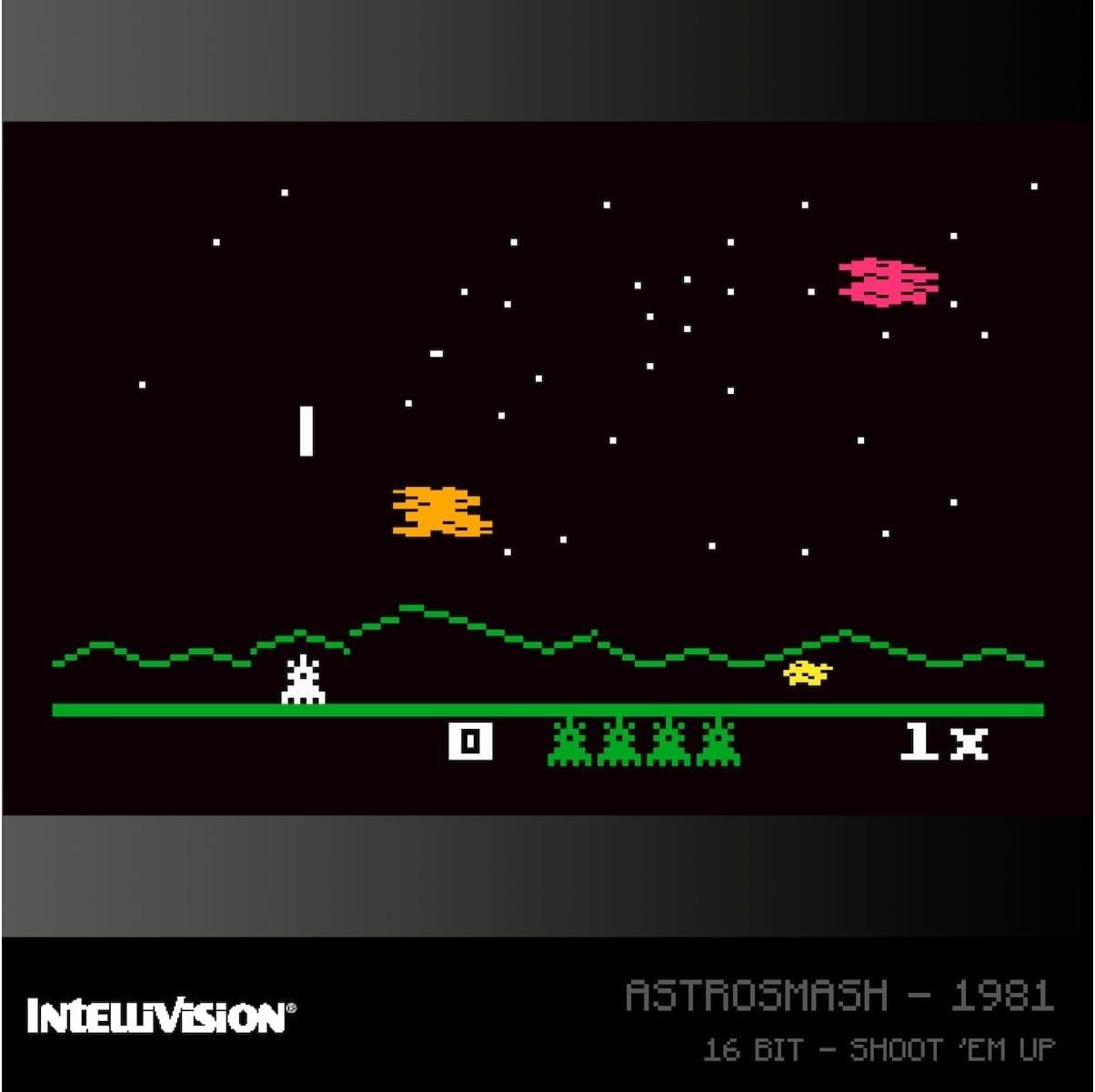 レトロゲーム エバーケード インテリビジョン ゲーム1 Blaze Entertainment 12タイトル収録 Astrosmash Frog Bog Night Stalker Pinball Princess Quest Shark Shark Slap 並行輸入品 - Trade Center