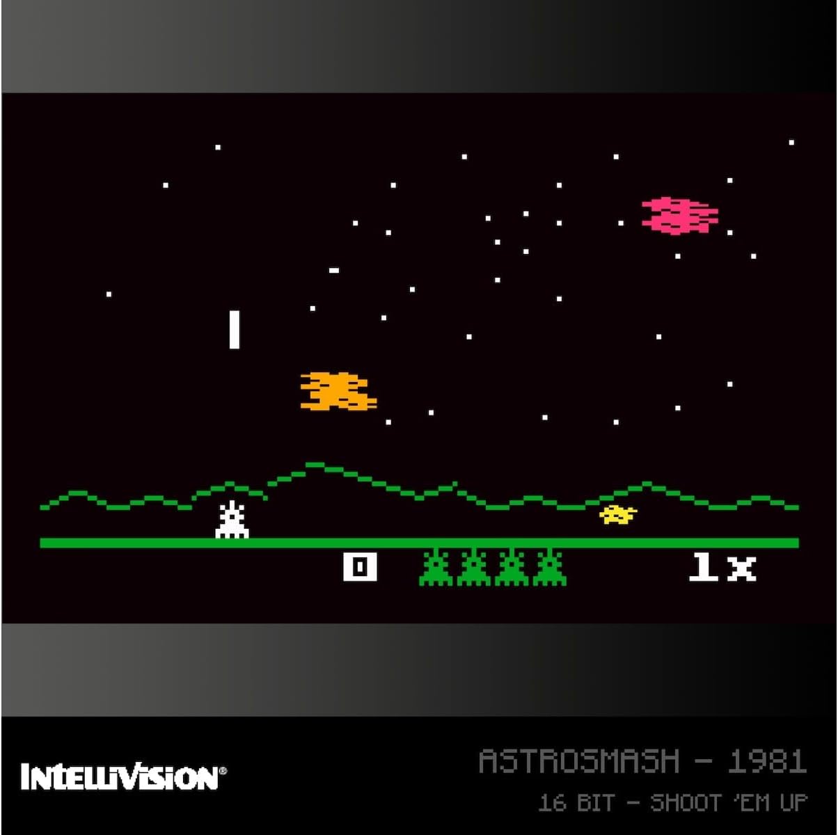 レトロゲーム インテリビジョン ゲームコレクション1 エバーケード 高品質なエミュレーションと豊富な収録タイトル 操作性と互換性抜群 4.3インチ大画面対応 USB-C充電 HDMI出力 ヘッドフォンジャック搭載 並行輸入品