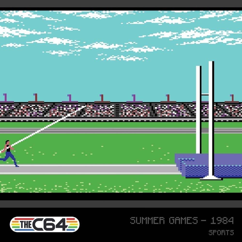 レトロゲーム EVERCADE コモドール64 ゲーム1 エバーケード Blaze Entertainment 懐かしの8ビット 14タイトル収録 Summer Games Impossible Mission Jumpman Alleykat Battle 並行輸入品 - Trade Center