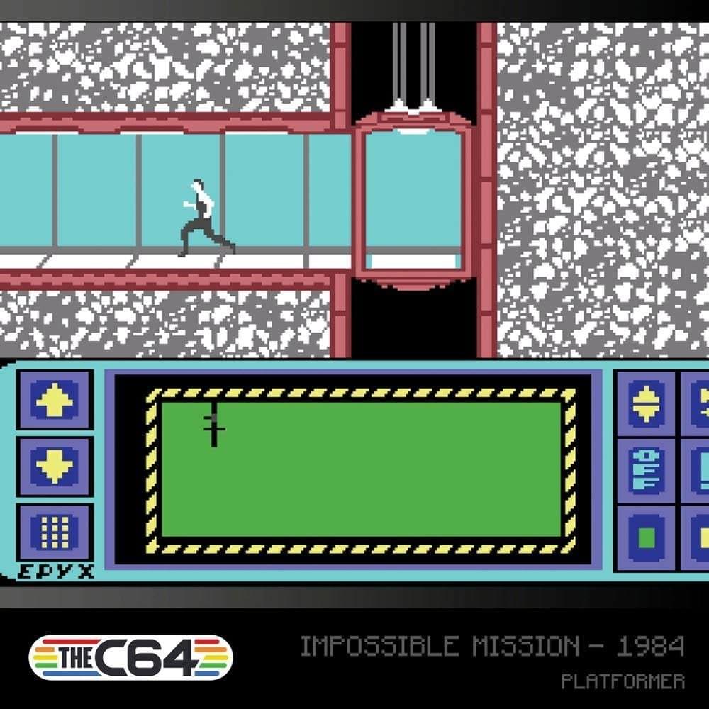 レトロゲーム EVERCADE コモドール64 ゲーム1 エバーケード Blaze Entertainment 懐かしの8ビット 14タイトル収録 Summer Games Impossible Mission Jumpman Alleykat Battle 並行輸入品 - Trade Center