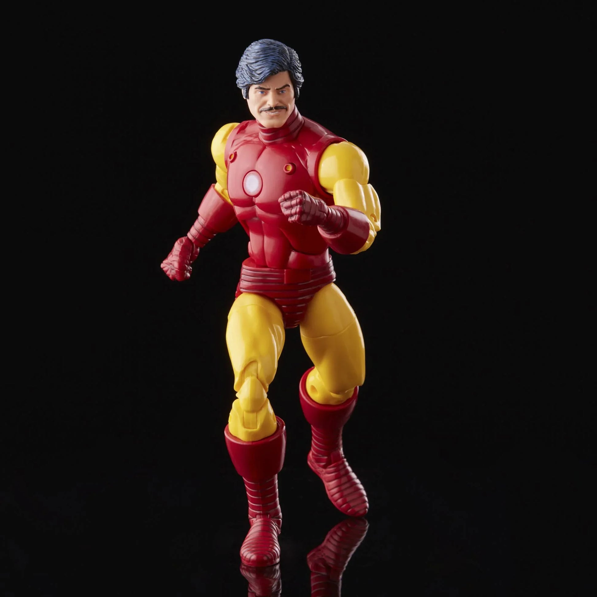 フィギュア マーベル レジェンド 20周年記念 レトロシリーズ アイアンマン アクションフィギュア マーベルユニバース 6インチスケール コレクティブル 最新可動彩色技術 豪華9アクセサリー 両面背景パネル コミックイメージ