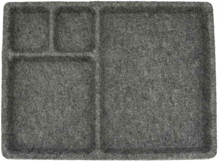 アウトレット品 収納アイテム フェルトキャッチオールトレイ キッカーランド 高品質フェルト素材 シンプルモダンデザイン デスク小物整理 静音収納 スマートフォンキー対応 ペン対応 耐久性良好 日常使い最適 オフィス家庭兼用 触り心地快適