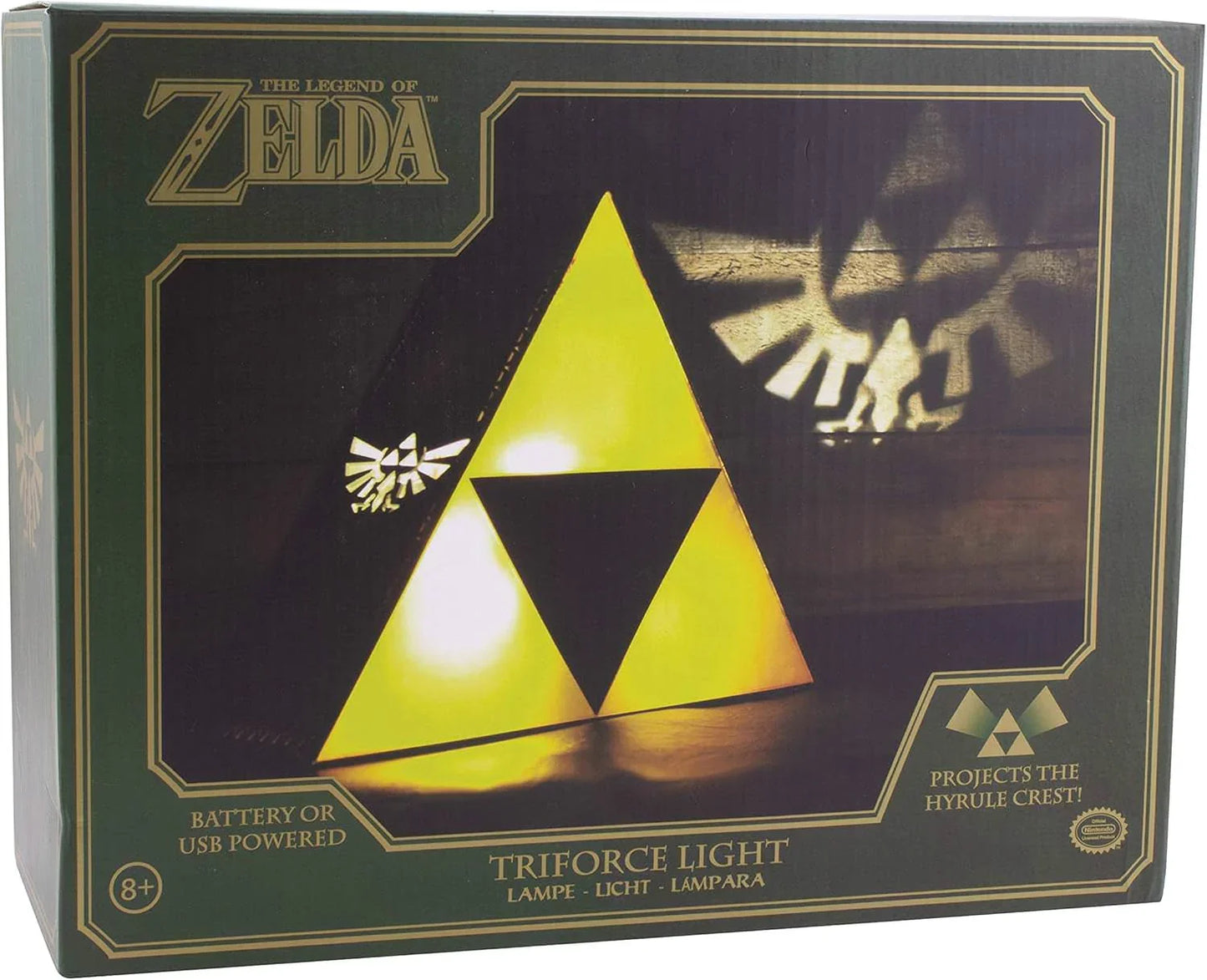 アウトレット品 ゲームグッズ ゼルダの伝説 トライフォース ランプ 20cm Paladone 高品質素材 使用 ソフト光 部屋 照明 インテリア コレクション アイテム 贈り物 ギフト ゲームファン 必見 特別 プレゼント コレクター向け 魅力的 デザイン