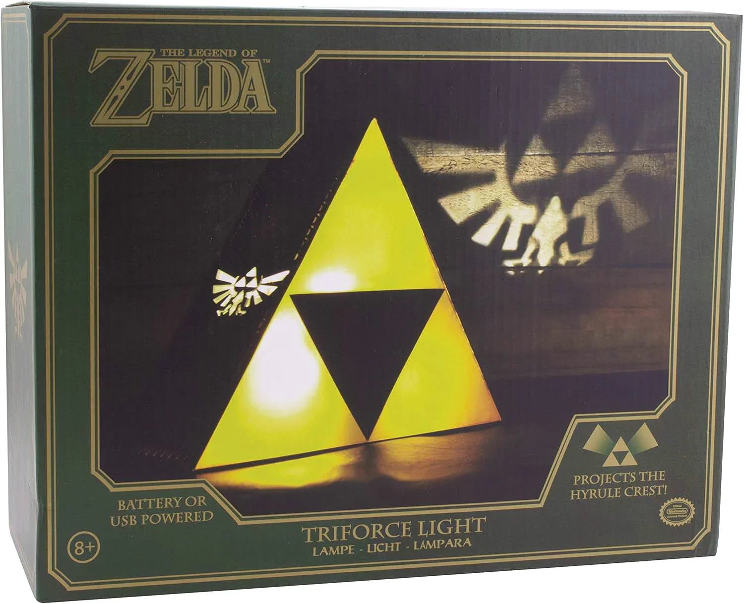 アウトレット品 ゲームグッズ ゼルダの伝説 トライフォース ランプ 20cm Paladone 高品質素材 使用 ソフト光 部屋 照明 インテリア コレクション アイテム 贈り物 ギフト ゲームファン 必見 特別 プレゼント コレクター向け 魅力的 デザイン