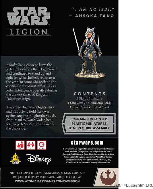 アウトレット品 スターウォーズ レギオン アソーカタノ作戦拡張 ミニチュアフィギュア付き フォースフォースフォース フォースの使い手 高機動 軍戦略拡張 ボードゲーム スターウォーズファン向け 卓越したリーダーシップ戦術性拡大 