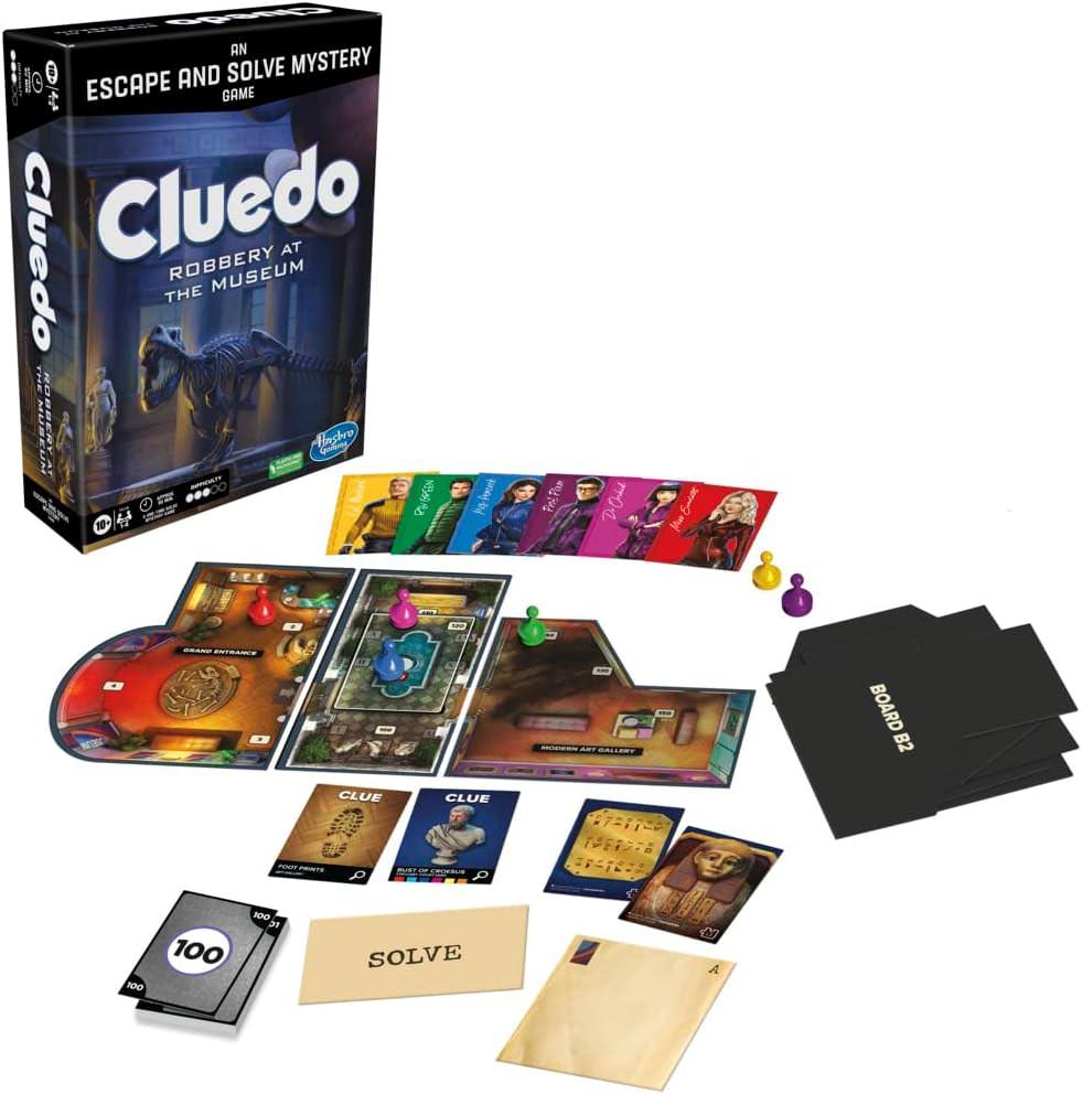 アウトレット品 ボードゲーム クルードクラシック 推理ゲーム 豪華大邸宅名探偵ゲーム 6人用個性豊かな容疑者6つの凶器9つの部屋216通りの組み合わせ新装版 プレイヤブルフィギュア付き色彩豊かな駒 
