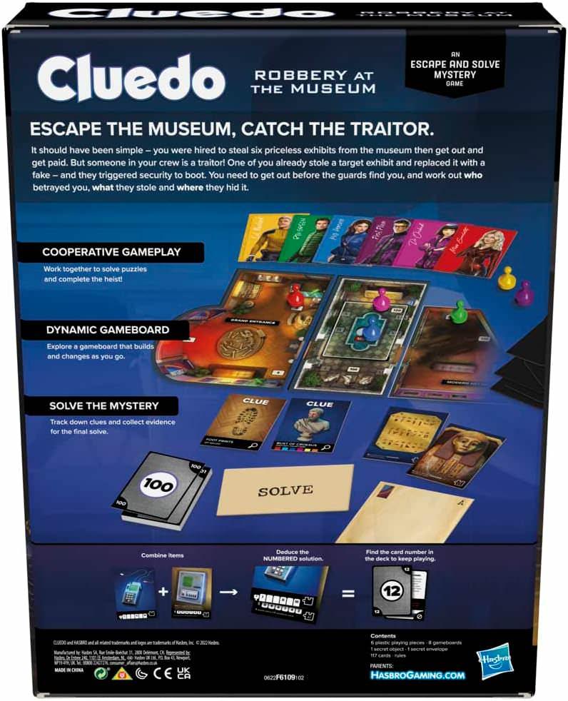 アウトレット品 ボードゲーム クルードクラシック 推理ゲーム 豪華大邸宅名探偵ゲーム 6人用個性豊かな容疑者6つの凶器9つの部屋216通りの組み合わせ新装版 プレイヤブルフィギュア付き色彩豊かな駒 