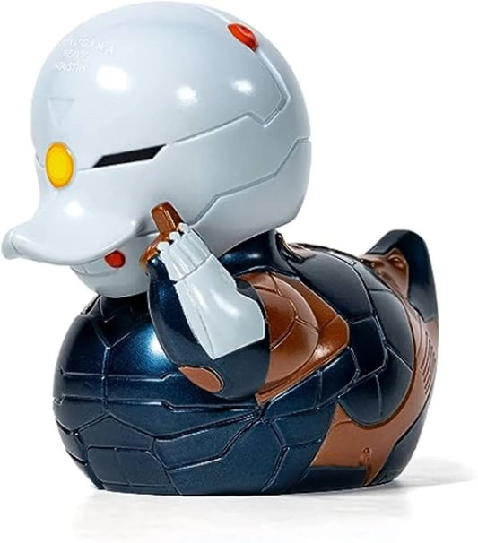 アウトレット品 フィギュア メタルギアソリッド グレイフォックス TUBBZ Numskull Designs 公式ライセンス PVC素材 高品質 ラバーダック アヒル コレクティブル フィギュア 高さ約9cm 箱入り版 サイボーグ忍者特徴 精巧再現 独創的コスプレ