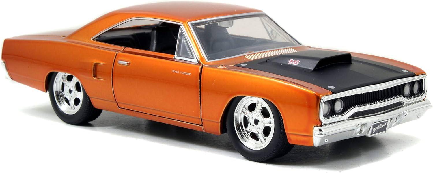 ミニカー JADA TOYS プリムス ロードランナー ドム ワイルドスピード 1970 1/24 アメリカンマッスルカー ダイキャストモデル 映画カー レプリカ モデルカー クラシックカー ヴィンテージカー スケールモデル プレミアム - Trade Center