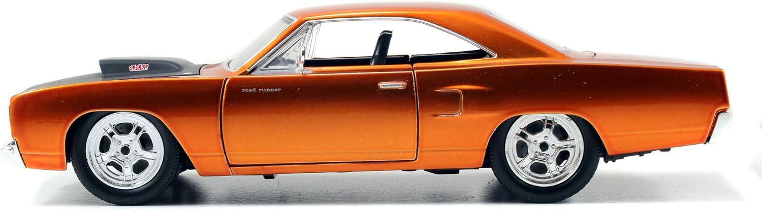 ミニカー JADA TOYS プリムス ロードランナー ドム ワイルドスピード 1970 1/24 アメリカンマッスルカー ダイキャストモデル 映画カー レプリカ モデルカー クラシックカー ヴィンテージカー スケールモデル プレミアム - Trade Center