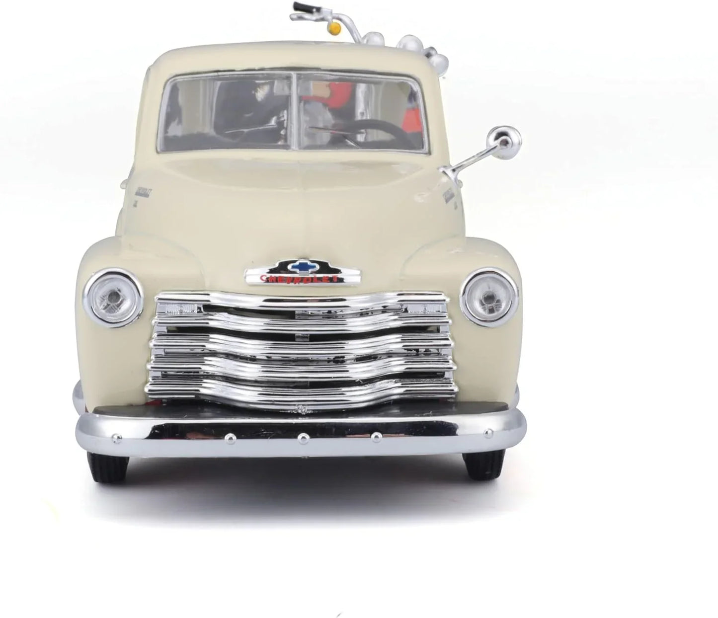 ミニチュア ダイキャストモデル アメリカンカルチャー 1950年シボレー3100ピックアップトラック 1/25スケール 2001年ハーレーダビッドソンFLSTSヘリテイジスプリンガー 1/24スケール MAISTO 高精細ディテール再現 象徴的フロントグリル