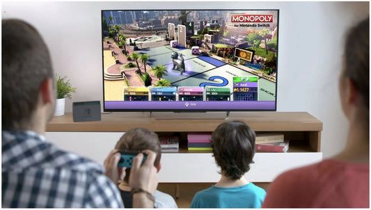 ボードゲーム モノポリー for Nintendo Switch UBISOFT 最大6人同時プレイ オンライン対戦対応 5種類3Dボード収録 多彩なゲームモード スピードダイス搭載 ゴールアクションカード選択可能 駒20種類カスタマイズ豊富 セーブ中断機能搭載