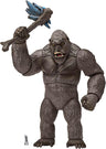 フィギュア Mega Punching Kong コング フィギュア 高さ33cm 迫力満点 胴体ひねる強力パンチアクション 目光りリアル咆哮音 魅力深い知性と感情表現 髑髏島守護者 コング モンスターバース レジェンダリー ピクチャーズ ゴジラvsコング