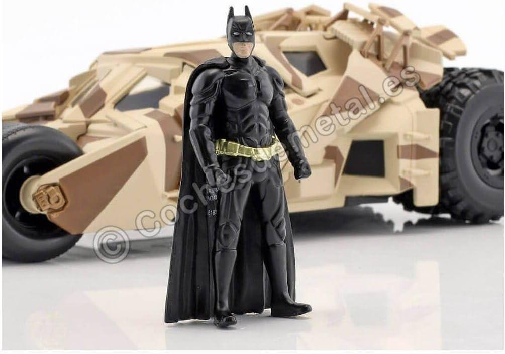 アウトレット品 ミニカー ジャダトイズ ダークナイト バットモービル 1:24スケール バットマンフィギュア付き 迫力満点 軍用車両風フォルム クリストファー・ノーラン監督作品 映画再現 ファン必見 映画車両模型 限定モデル 高品質 精密仕上げ