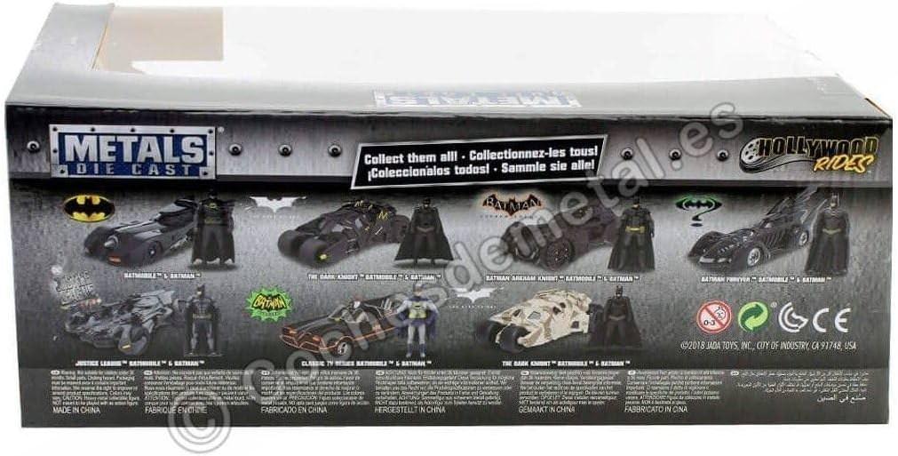 アウトレット品 ミニカー ジャダトイズ ダークナイト バットモービル 1:24スケール バットマンフィギュア付き 迫力満点 軍用車両風フォルム クリストファー・ノーラン監督作品 映画再現 ファン必見 映画車両模型 限定モデル 高品質 精密仕上げ