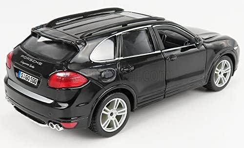 アウトレット品 ミニカー Porsche Cayenne Turbo 2010年モデル 1/24スケール Bburago製 高級SUV ブラックボディ 精密ディテール コレクション向け 高性能V8ツインターボエンジン採用 プレミアムSUV 洗練デザイン プレゼント最適 限定モデル