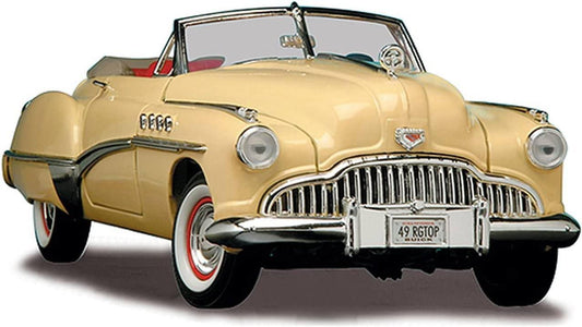 アウトレット品 ミニカー ビュイック ロードマスター コンバーチブル 1949年 1/18スケール ダイキャスト モーターマックス クラシックカー アメリカンラグジュアリー 映画レインマン名作感動シーン精巧モデル 重厚感と気品 卓越技術表現