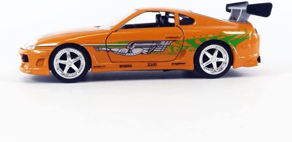アウトレット品 ミニカー ダイキャストモデル ワイルドスピード 公式 JADA TOYS 映画カーチェイスシーン再現 1/32スケール ダッジ チャージャーRT トヨタ スープラ 名車セット 映画ファン向け精巧リアル造形 手のひらサイズ映画の興奮完全再現
