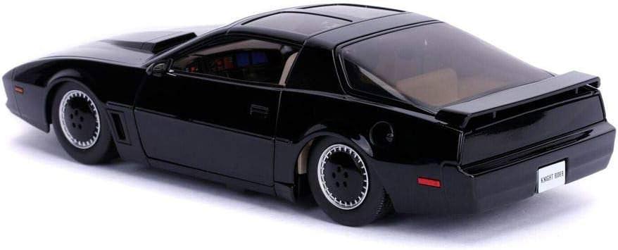 ミニカー ナイトライダー JADATOYS ジャダトイズ KITT スキャナーライト 1/24 ポンティアック ファイアーバード ベース スーパーカー ナイト2000 LED点灯 精巧モデル SFドラマ マイケルナイト