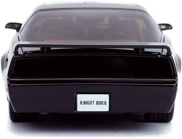 ミニカー ナイトライダー JADATOYS ジャダトイズ KITT スキャナーライト 1/24 ポンティアック ファイアーバード ベース スーパーカー ナイト2000 LED点灯 精巧モデル SFドラマ マイケルナイト