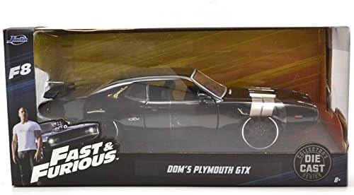 アウトレット品 ミニカー ワイルドスピード プリマスGTX ドミニクトレット 愛車 精巧再現 JADA TOYS ダイキャスト製 1 24スケール 映画 アイスブレイク 名車 圧倒的存在感 重厚質感 耐久性 コレクション主役 展示最適サイズ 映画象徴的 逸品