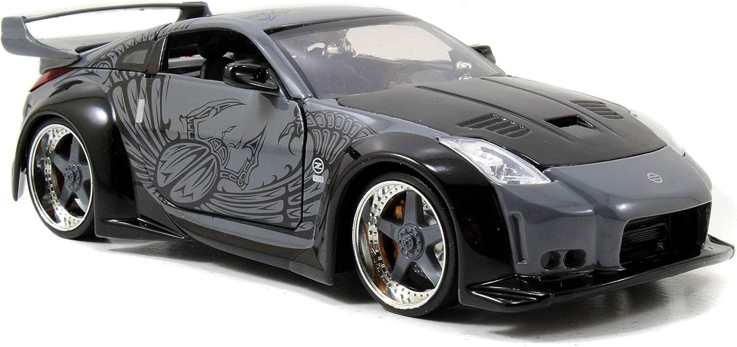 アウトレット品 ミニカー ニッサン 350Z JADATOYS 1/24 スケール ワイルドスピード X3 TOKYO DRIFT D.K. ドリフト テクニック ダイキャスト モデル 2003年式 完全 再現 東京 街 駆け抜け 伝説 マシン 細部 忠実 表現 新宿 渋谷 舞台 観る者 魅了