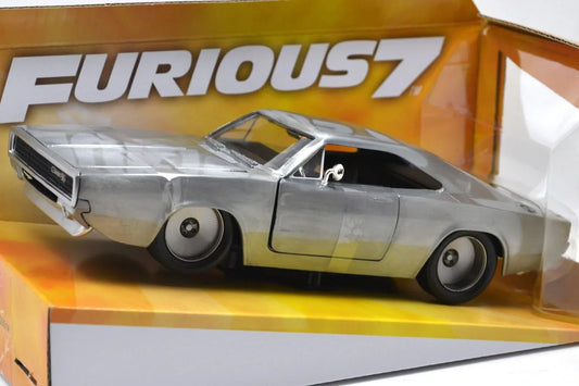 アウトレット品 ミニカー ダッジ チャージャー R T 1 24 スケール モデル 映画 ワイルドスピード スカイミッション 愛車 ドミニク 精巧 再現 Jada Toys ダイキャスト製法 重厚 質感 アメリカンマッスルカー 伝説 迫力 リアエンド 映画興奮