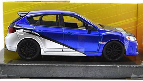 アウトレット品 ダイキャストモデル スバル WRX STI 2011年式 GRB型 映画ワイルドスピードシリーズ 伝説のマシン ブライアンオコナー スカイミッション再現 JADAトイズ細部精巧 完全1/24スケール コレクター向け限定版 高精細空力パーツ