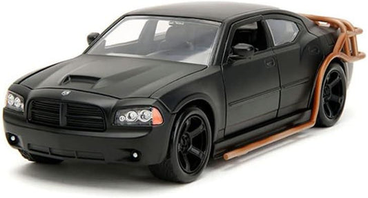 アウトレット品 ダイキャストモデル 1/24スケール 2006年型ダッジチャージャー ワイルドスピードシリーズ ジャダトイズ製 映画の迫力を忠実に再現した細部精密仕上げ 力強いアメリカンマッスルカーの名車 ボディラインと威圧感際立つコレクター向け逸品