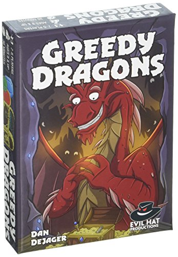 ボードゲーム Greedy Dragons Card-Stacking Game 輸入版 日本語説明書なし